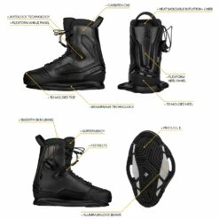 Ronix One Carbitex Chausses De Wakeboard -WORLD NAUTIC CENTER Soldes 22223001 2 0 1