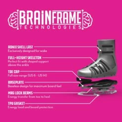 Ronix Supreme BOA Chausses De Wakeboard -WORLD NAUTIC CENTER Soldes 22223041 3 0 1