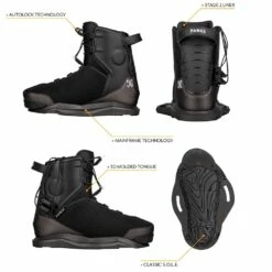 Ronix Parks Chausses De Wakeboard -WORLD NAUTIC CENTER Soldes 22223071 2 0