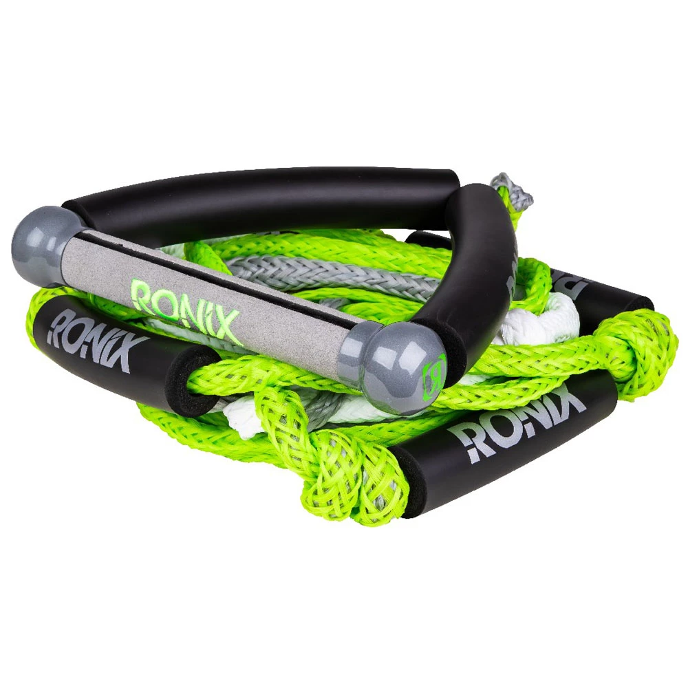 Ronix Bungee W/10'' Palonnier W/25ft Corde De Wakesurf Verte 3 Ronix Bungee W/10'' Palonnier W/25ft Corde De Wakesurf Verte