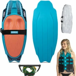 Jobe Slash Ensemble De Kneeboard Teal Deluxe