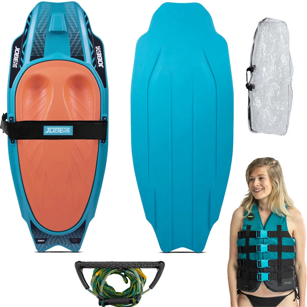 Jobe Slash Ensemble De Kneeboard Teal Deluxe 3 Jobe Slash Ensemble De Kneeboard Teal Deluxe