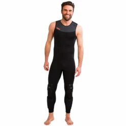 Jobe Toronto 2mm Jet Long John Combinaison Homme Avec ProtÃšge-tibias