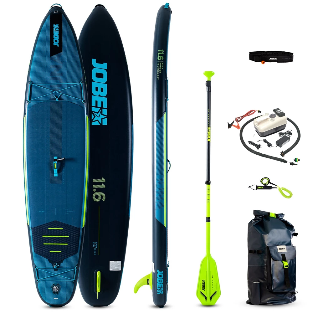 Jobe Duna Bleu Acier 11.6 Ensemble De Sup Gonflable Avec Pompe électrique 3 Jobe Duna Bleu Acier 11.6 Ensemble De Sup Gonflable Avec Pompe électrique