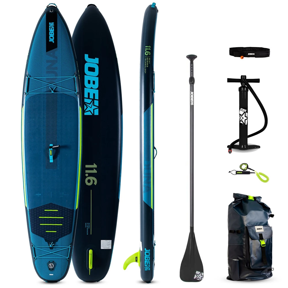 Jobe Duna Bleu Acier 11.6 Ensemble De Sup Gonflable Avec Pagaie Aluminium 3 Jobe Duna Bleu Acier 11.6 Ensemble De Sup Gonflable Avec Pagaie Aluminium
