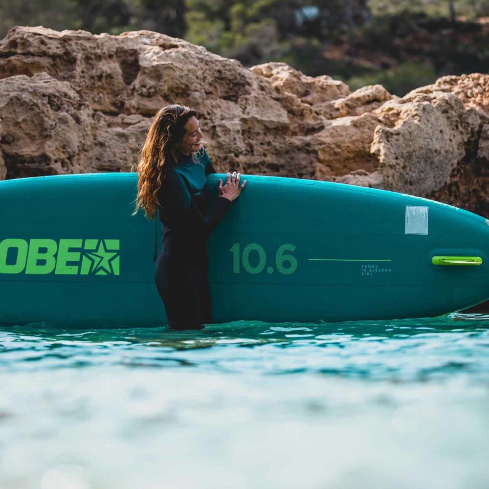 Jobe Yarra Teal 10.6 Ensemble De Sup Gonflable Avec Pagaie Aluminium 4 Jobe Yarra Teal 10.6 Ensemble De Sup Gonflable Avec Pagaie Aluminium â Image 2