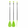Jobe Pagaie SUP Aluminium Lime 3 PiÃšces